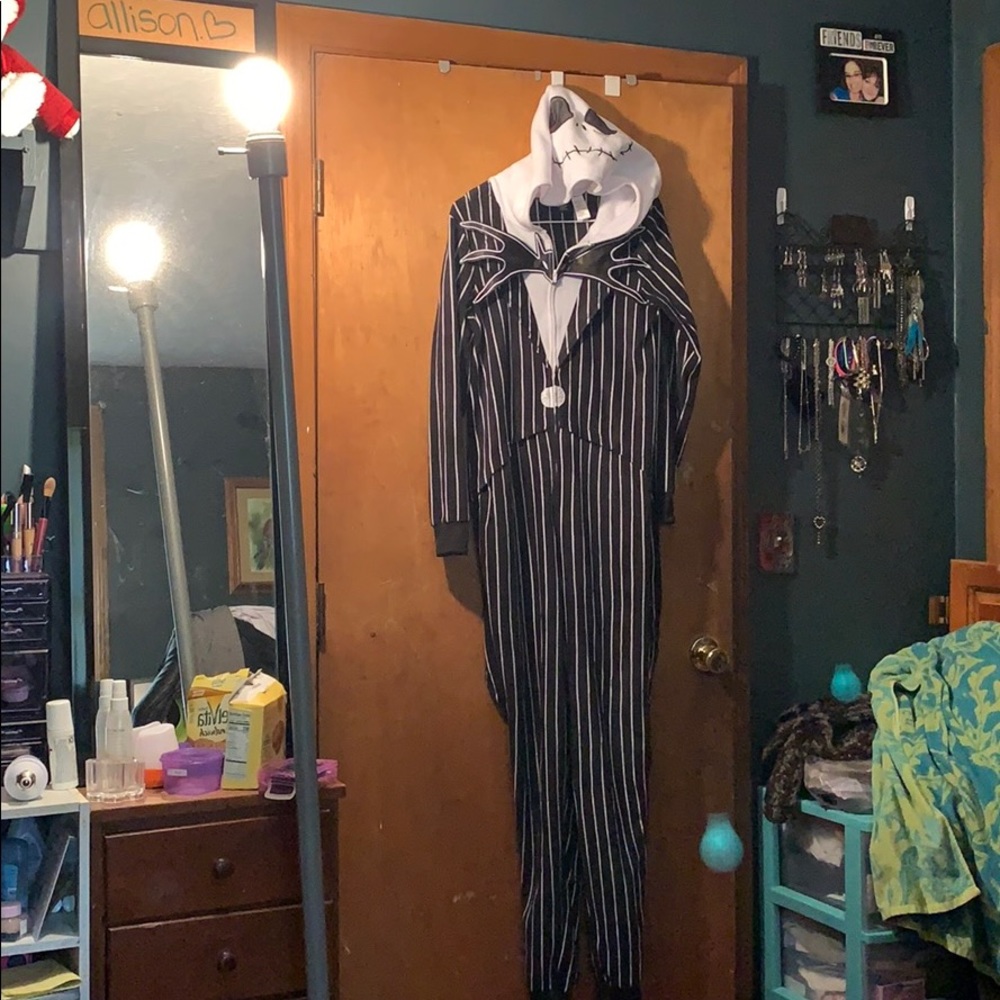 Jack skellington onesie